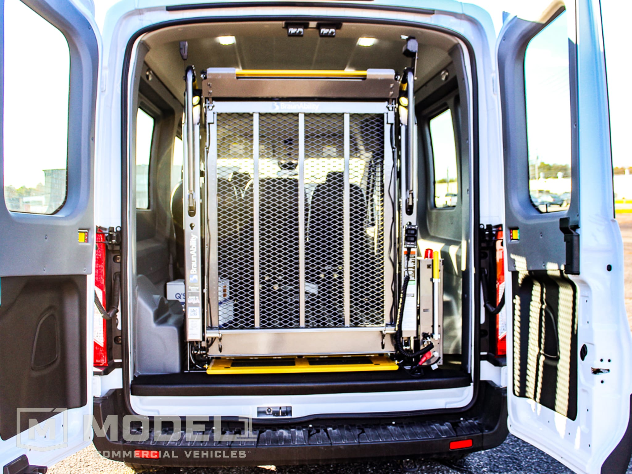 2023 Ford E-Transit Full Size Passenger Van Rear Open