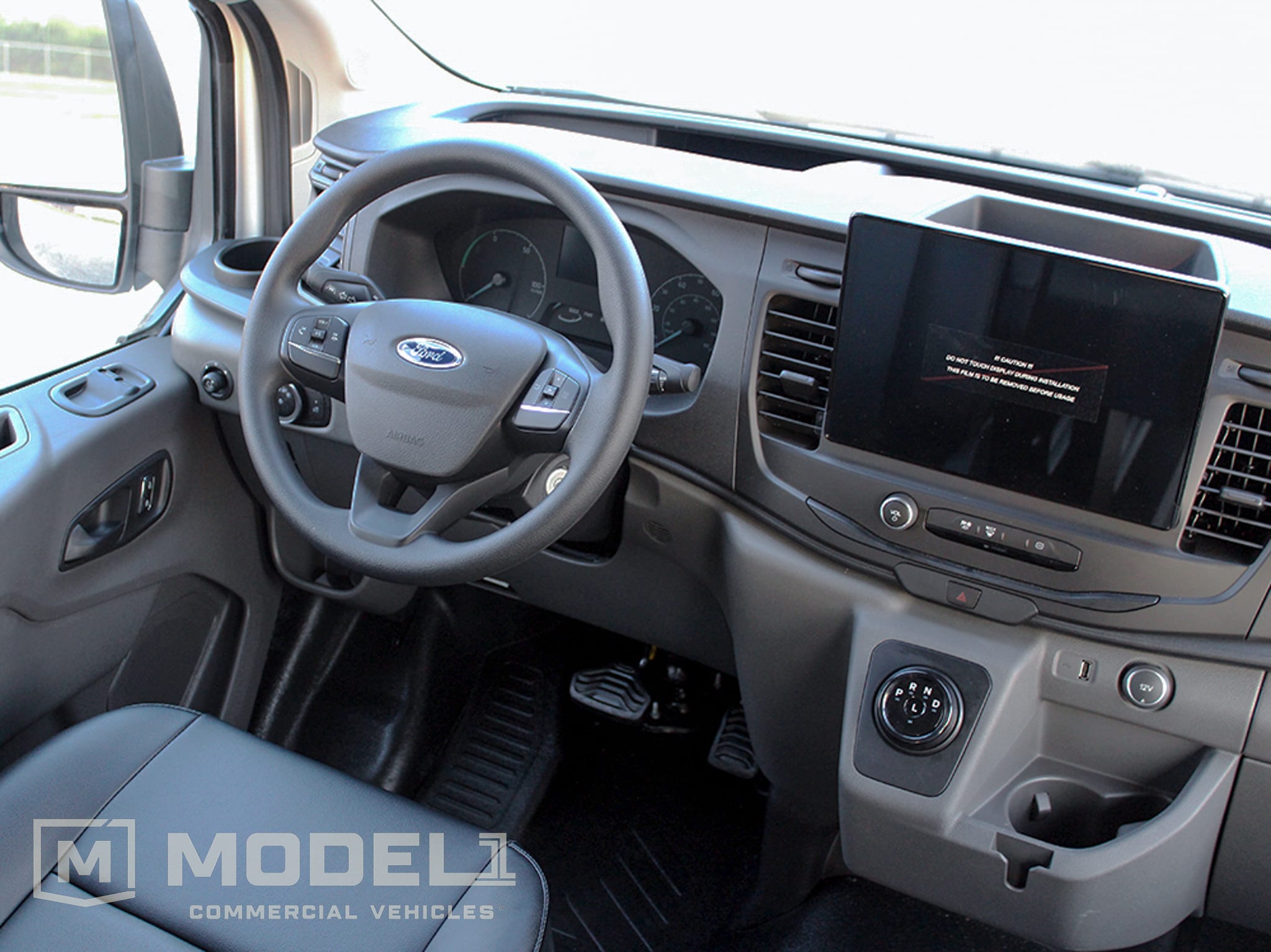 2022 Ford E-Transit Full Passenger Van Driver Dash