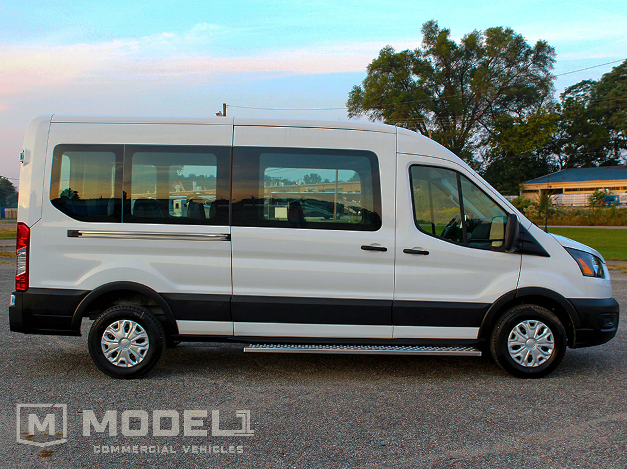 2022 Ford E-Transit Full Passenger Van Passenger Side