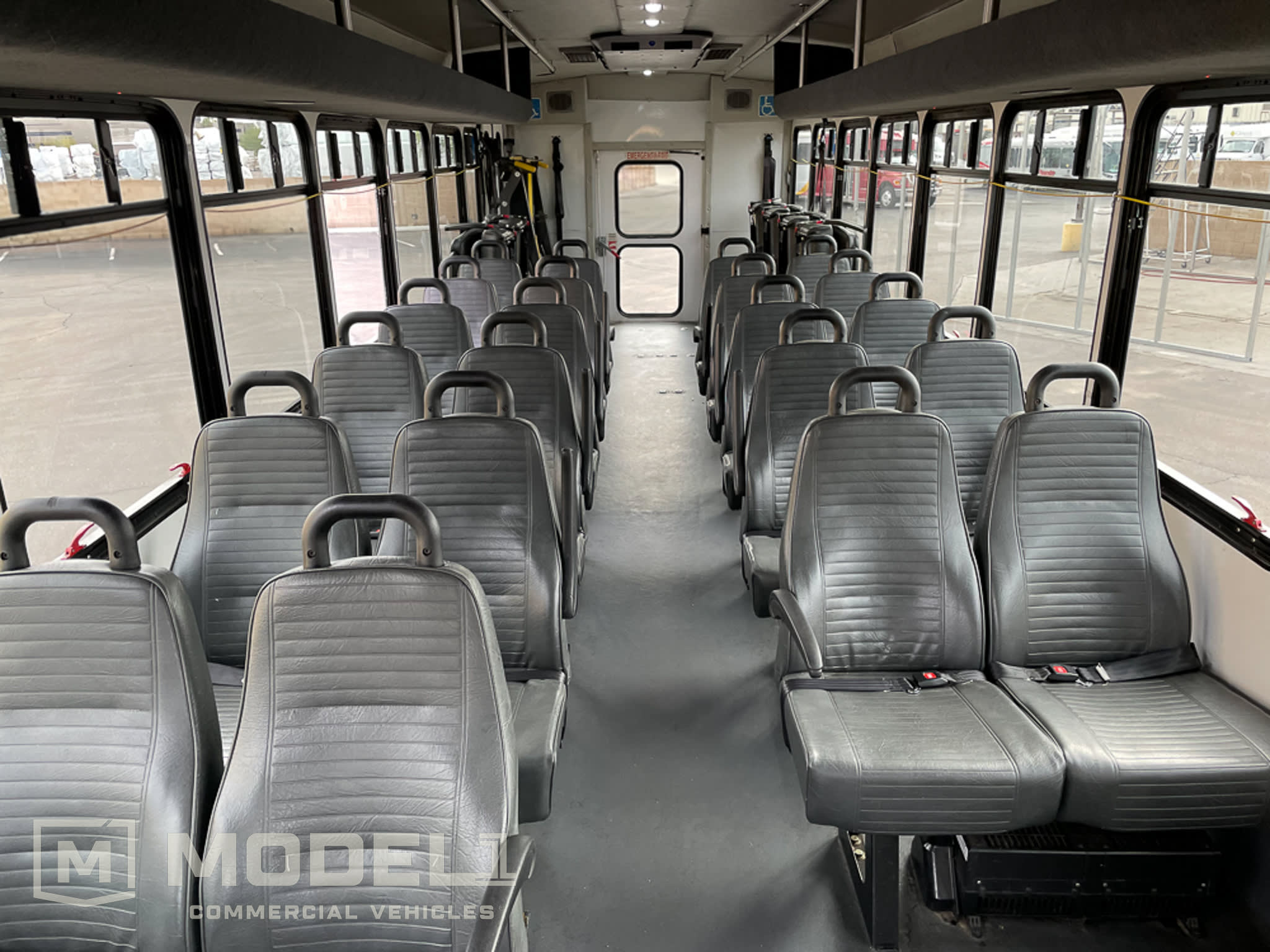2018 StarTrans President Shuttle Bus Interior Front
