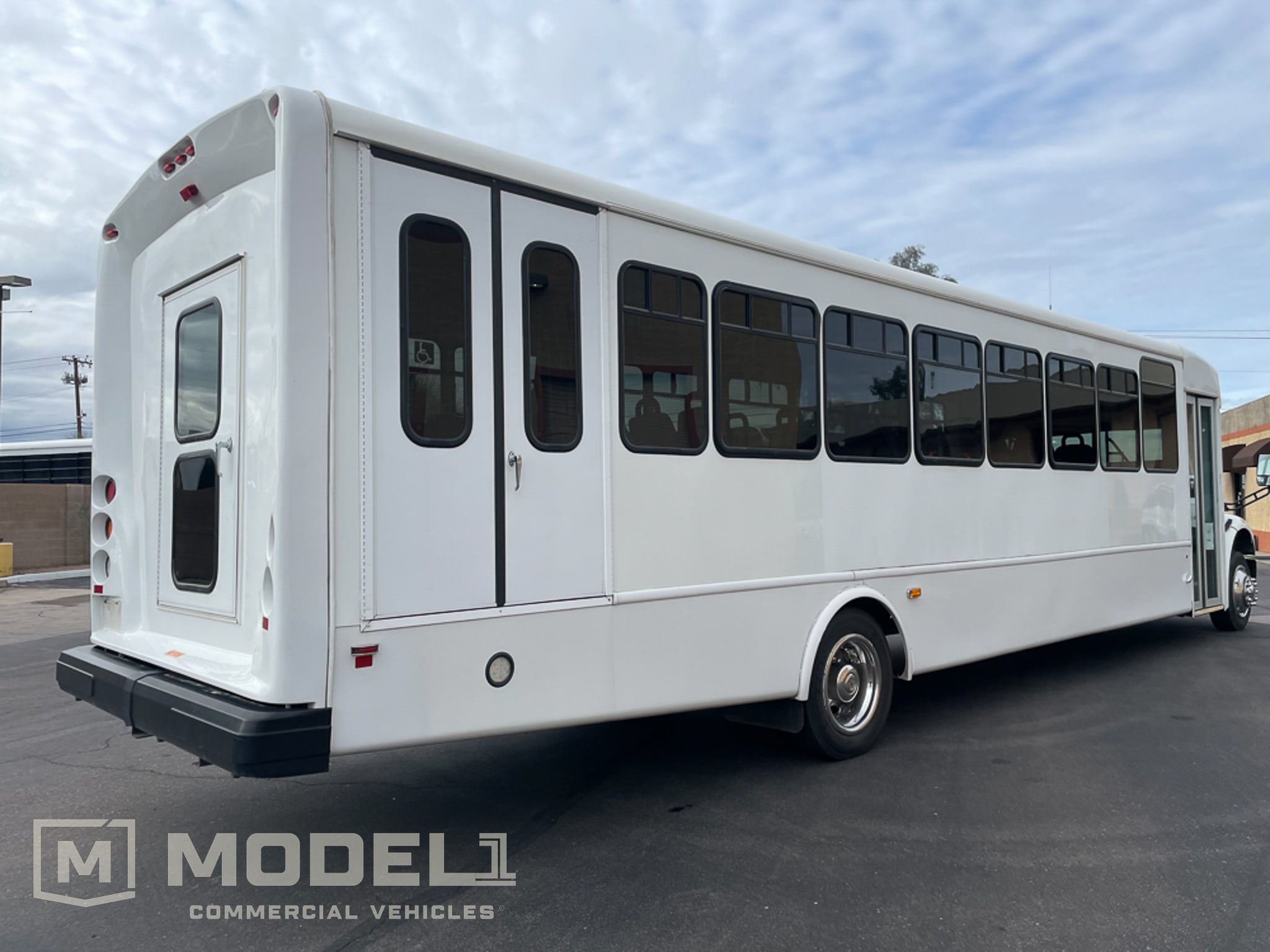 2018 StarTrans President Shuttle Bus Passenger Rear