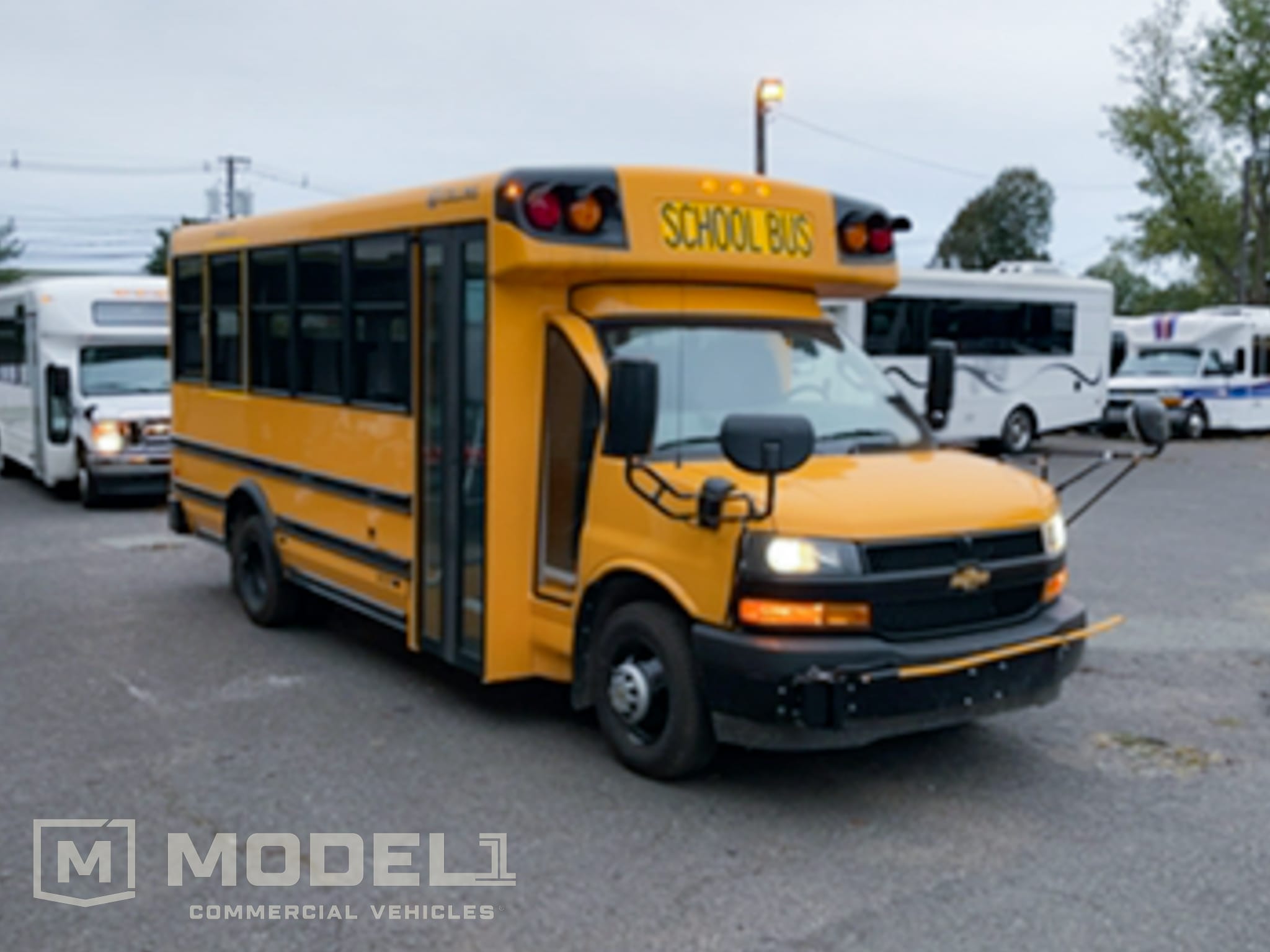 2026 Collins DH500 Type A School Bus Hero