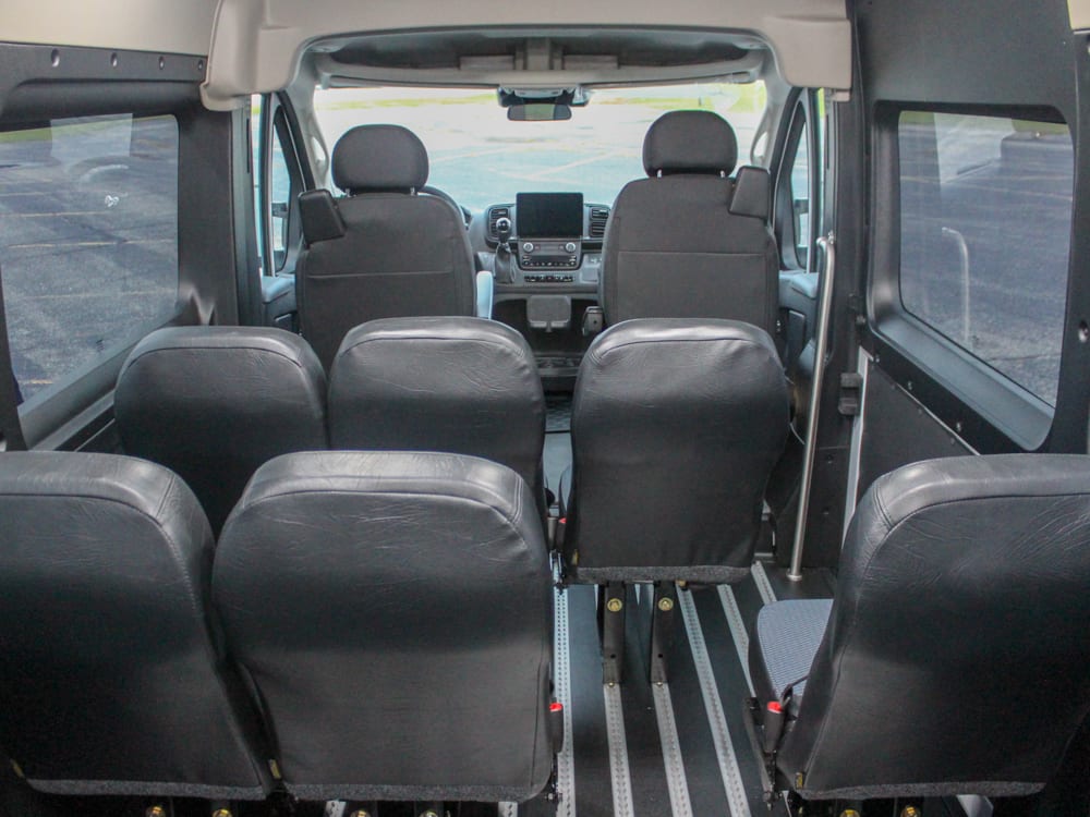 2023 Forest River RAM ProMaster 3500 back to front seats