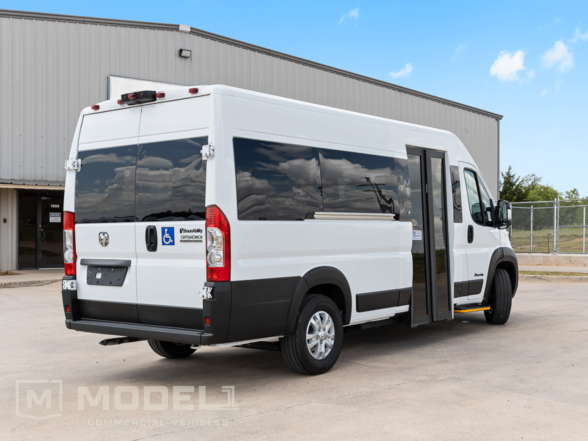 2023 BraunAbility ProMaster Full Size Van Passenger Rear