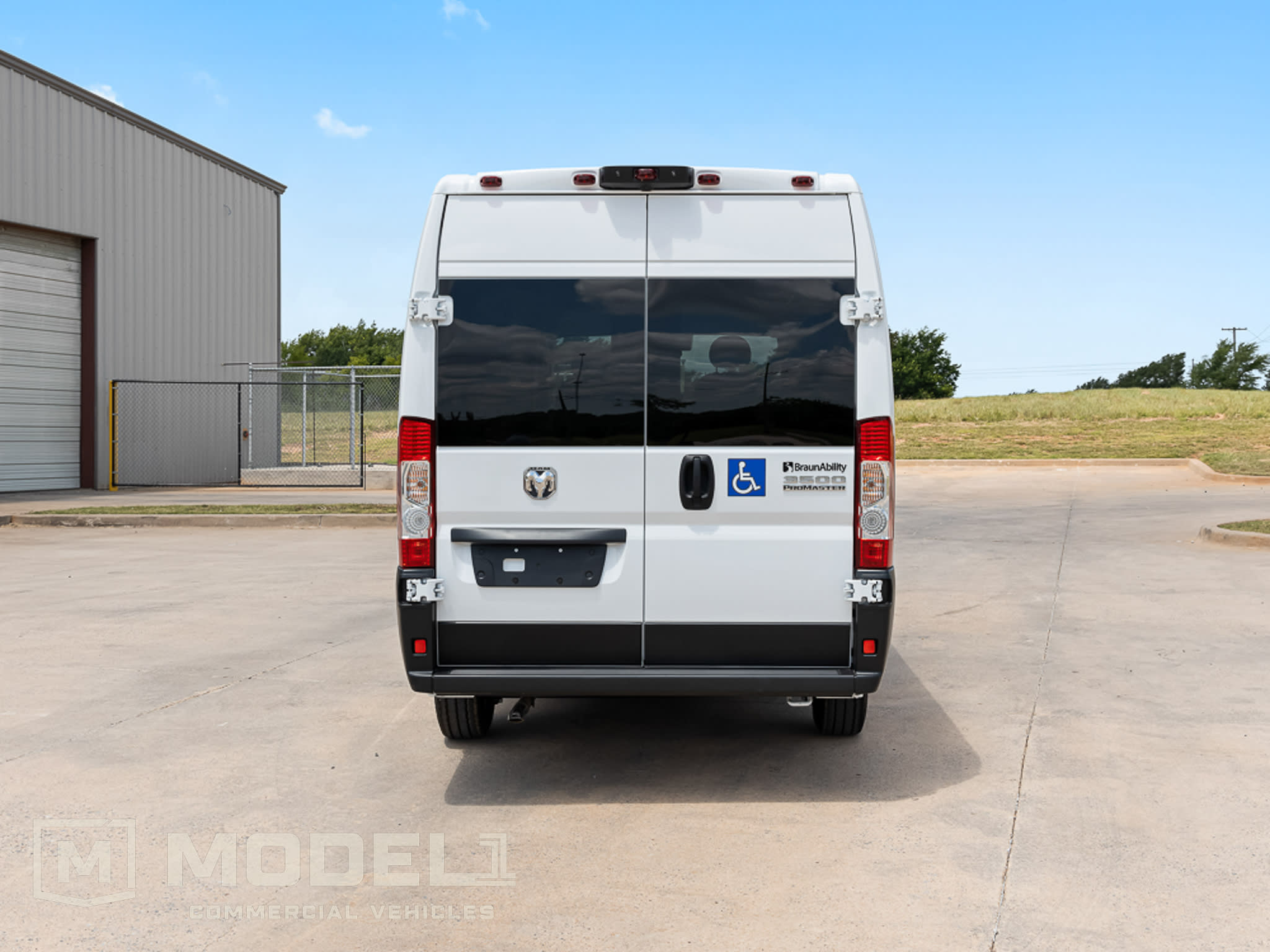 2023 BraunAbility ProMaster Full Size Van Rear
