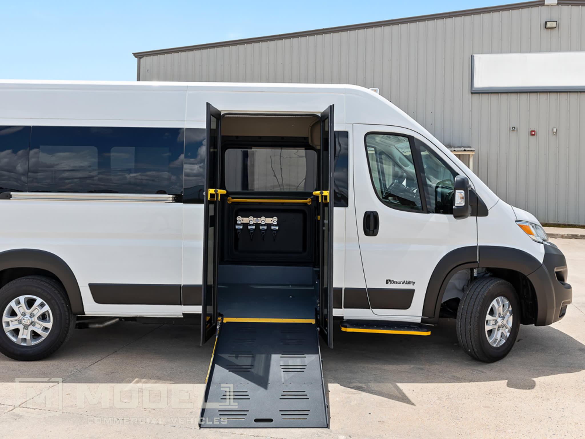 2023 BraunAbility ProMaster Full Size Van Ramp Down