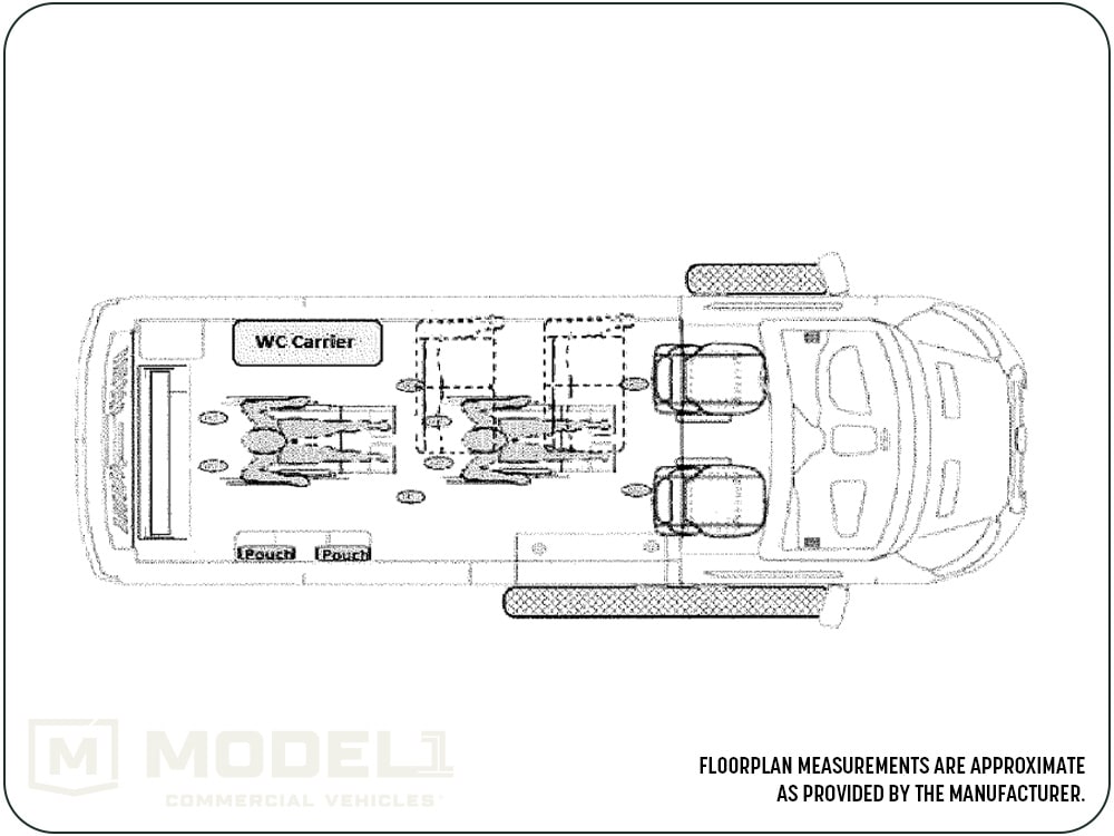 2026 Forest River Van Transit Van - 5 Passenger 2 Wheelchair
