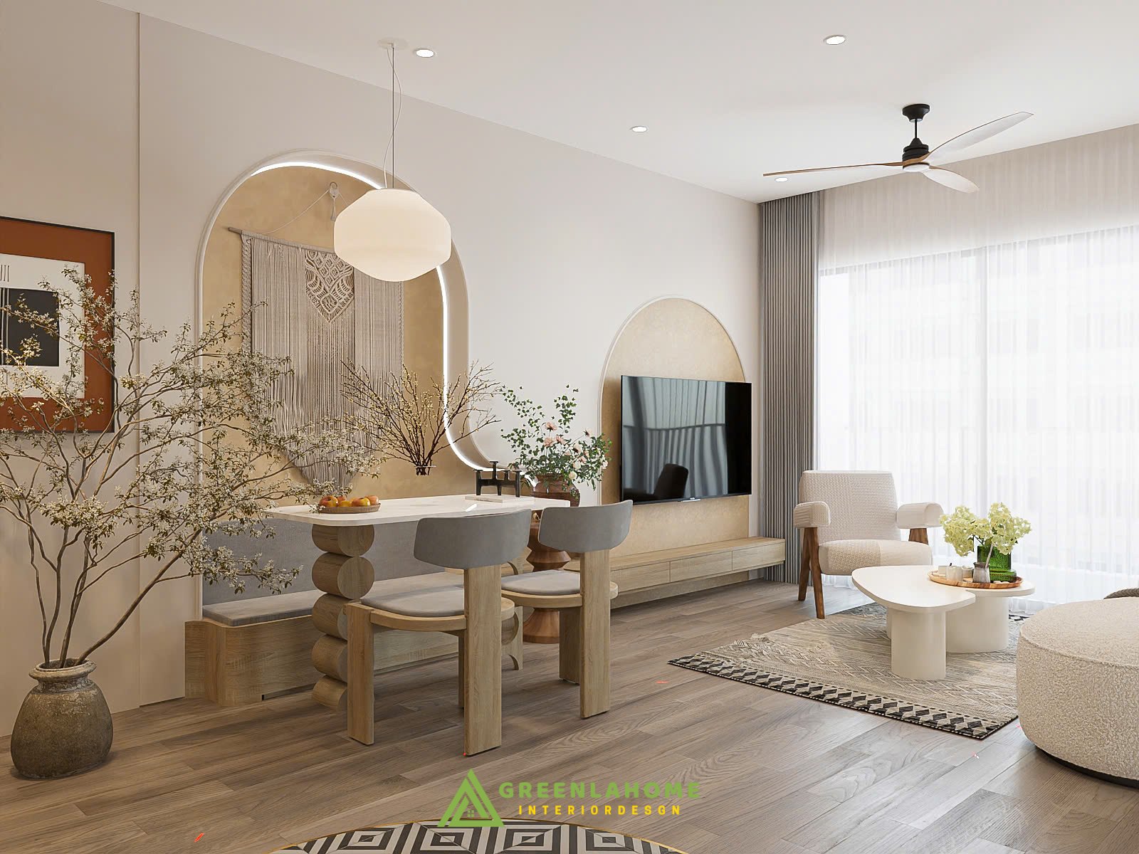 Nội thất phòng khách chung cư