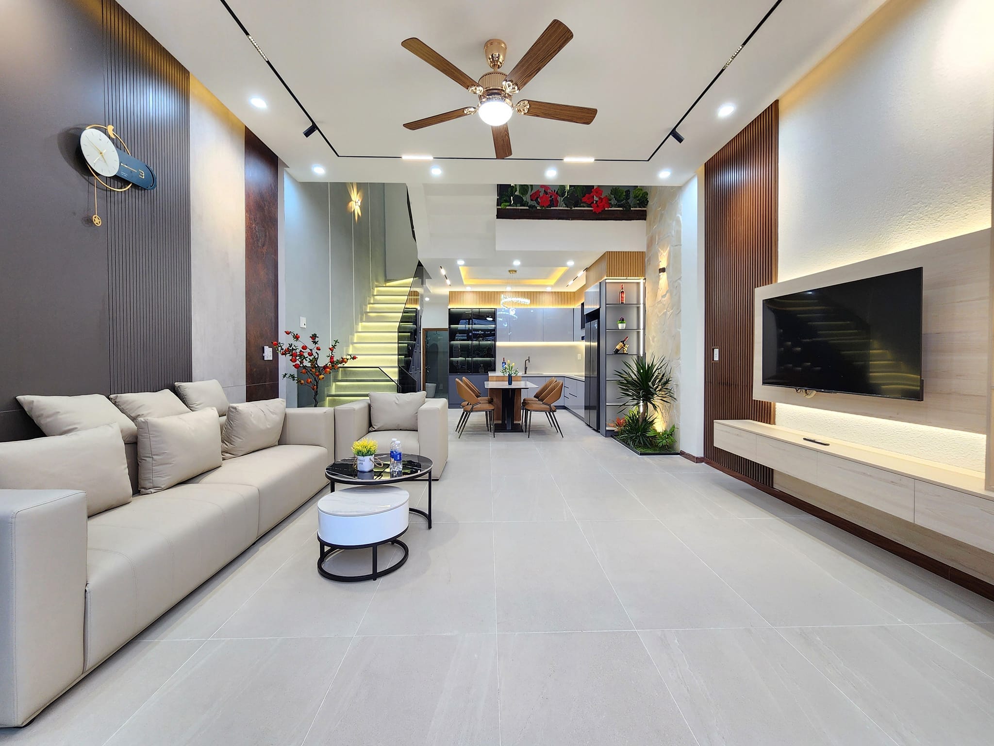 Thi công nội thất nhà phố - greenlahome
