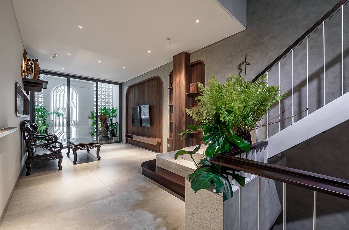 Thi công nội thất nhà phố - greenlahome