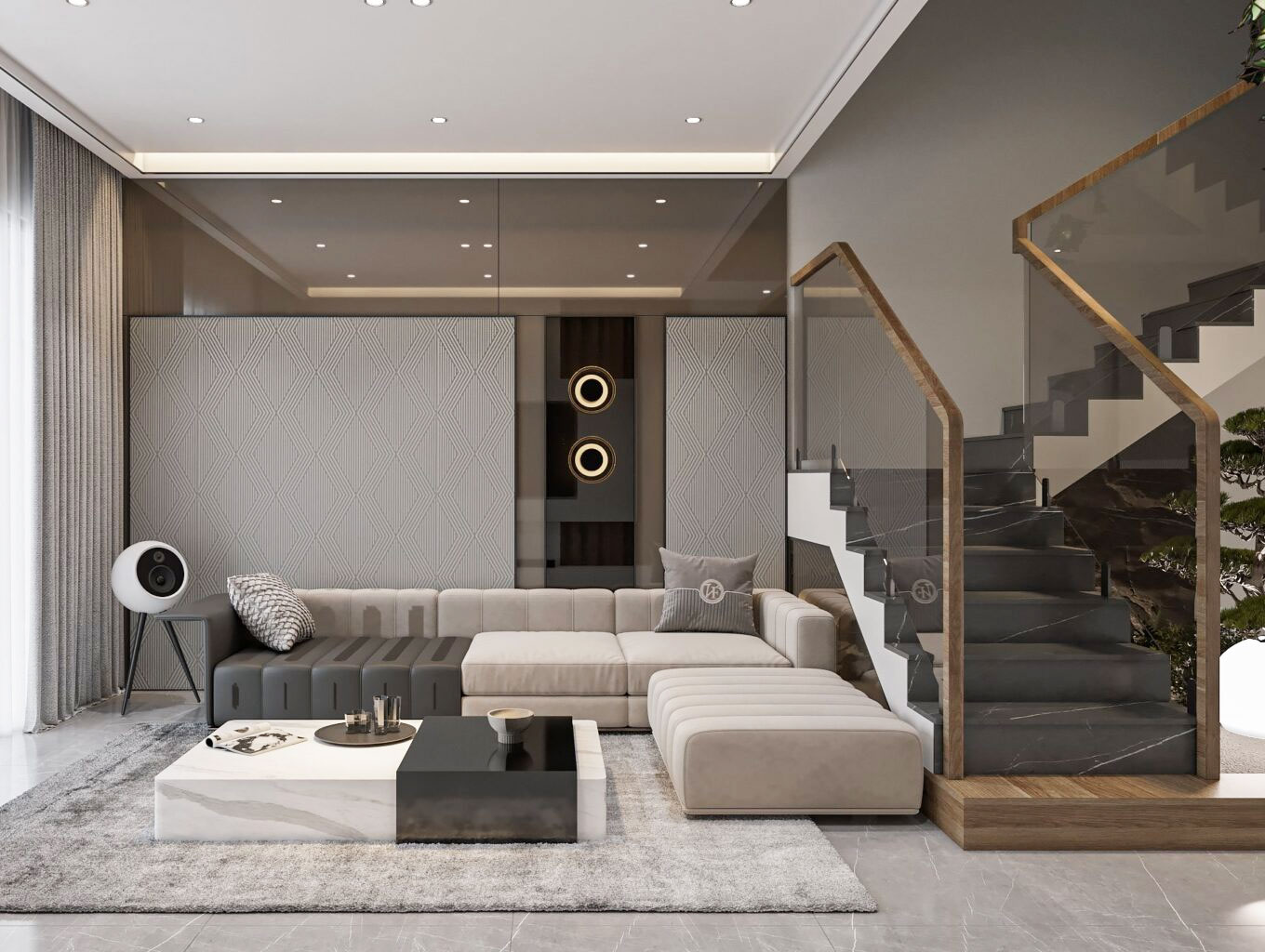 Thi công nội thất nhà phố - greenlahome