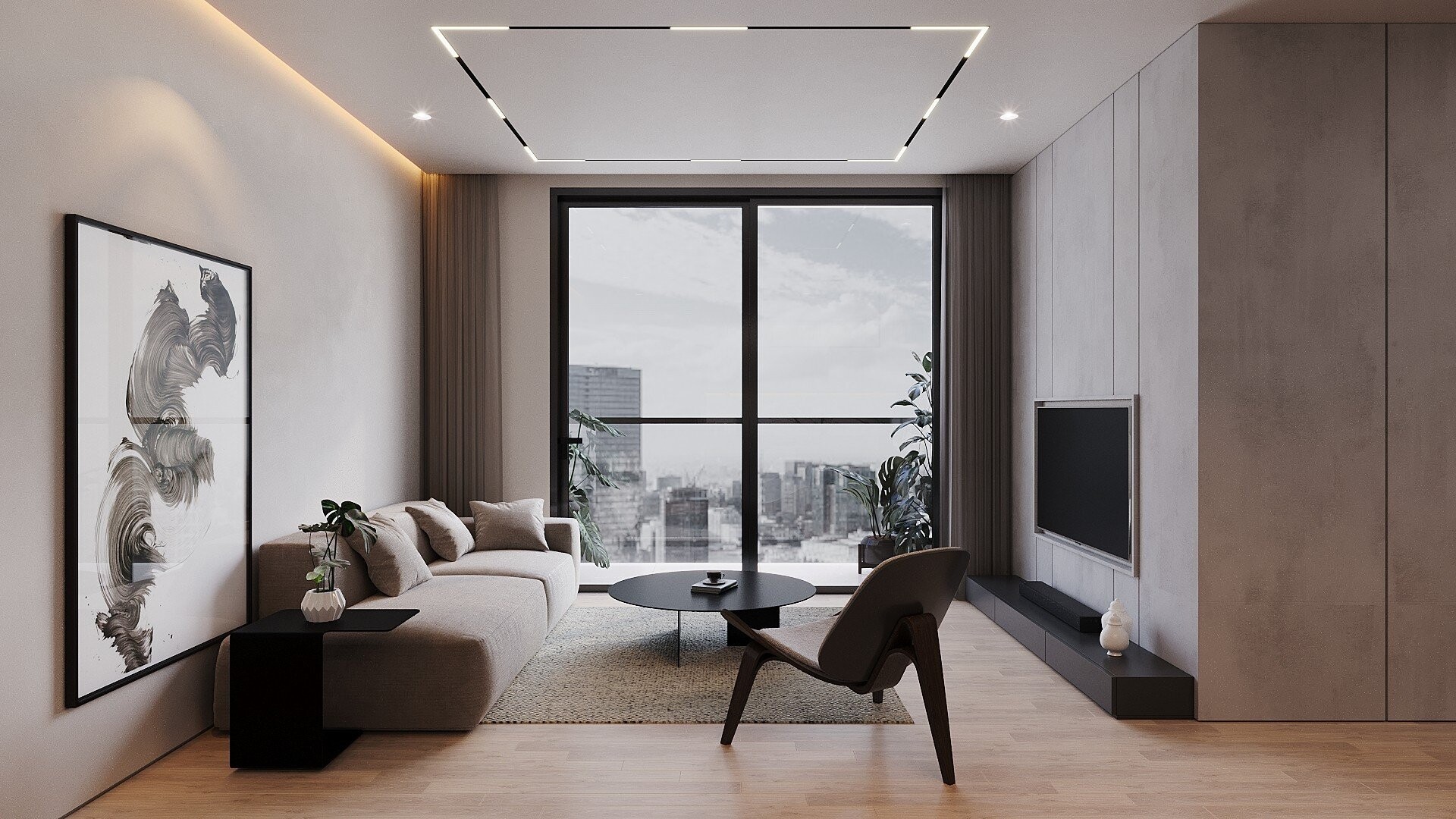 thiết kế nội thất phong cách minimalism - greenlahome