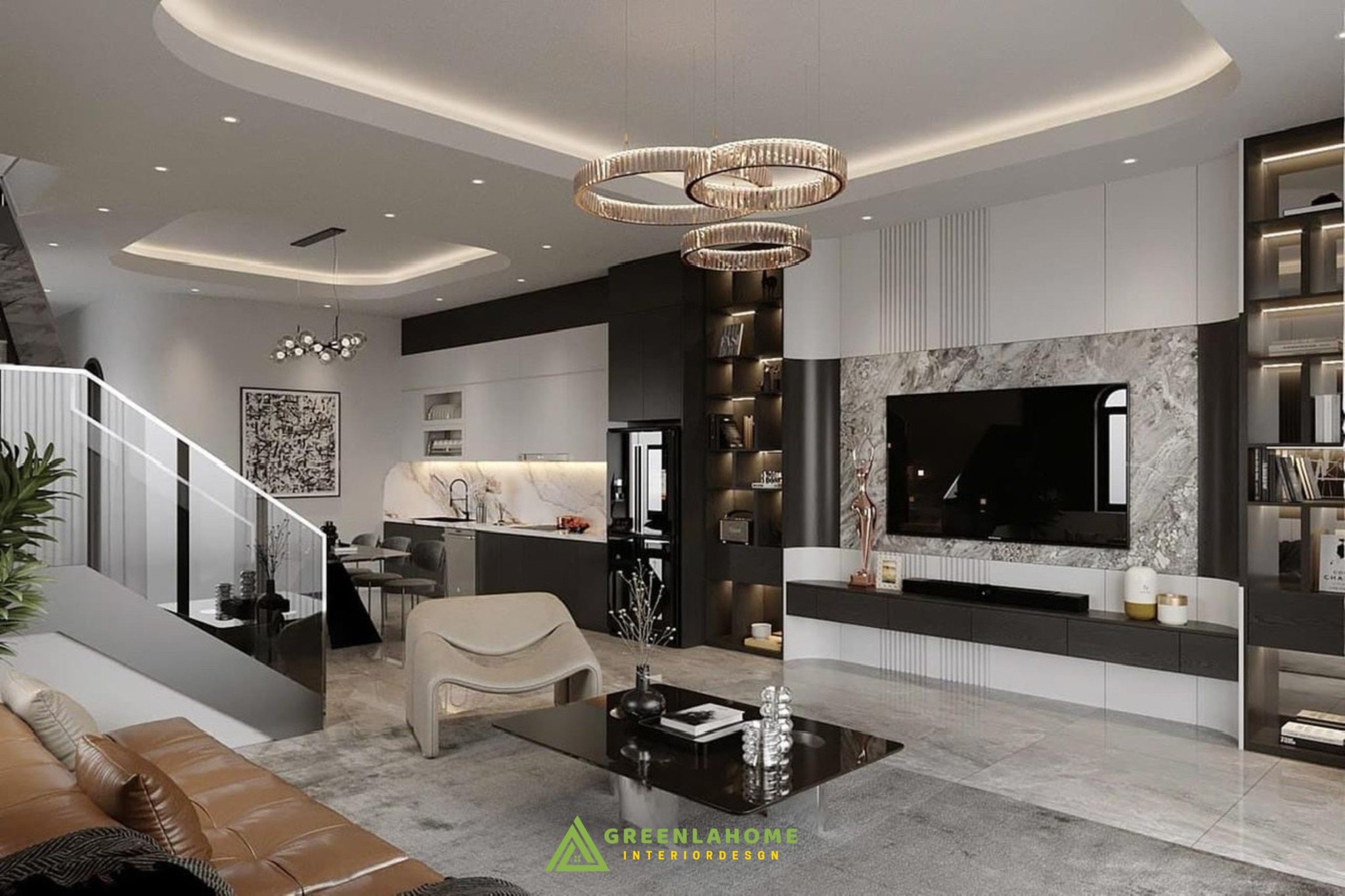 Nội thất phòng khách đẹp - Greenlahome