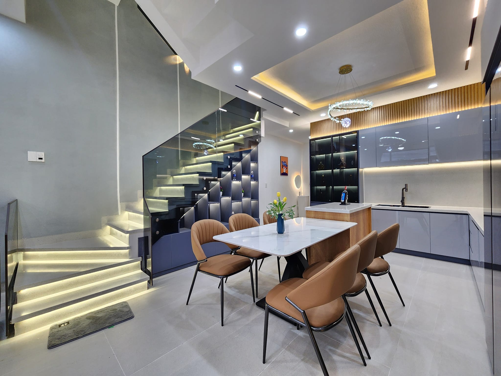 Thiết kế nội thất nhà phố