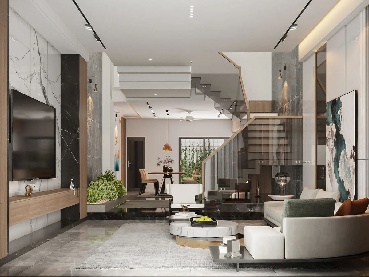 Thiết kế nội thất nhà phố