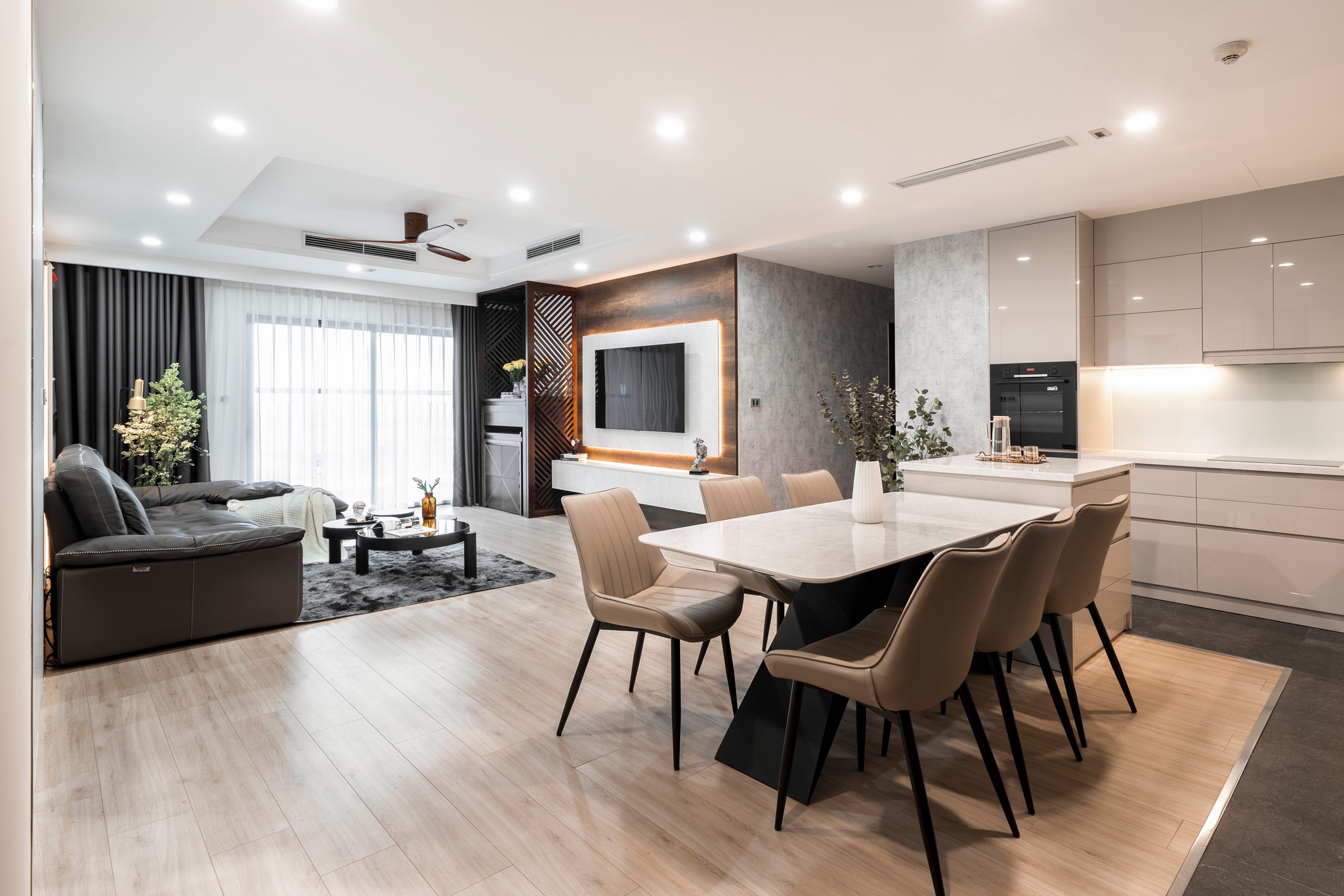 Lựa chọn bàn ăn phù hợp với không gian nội thất