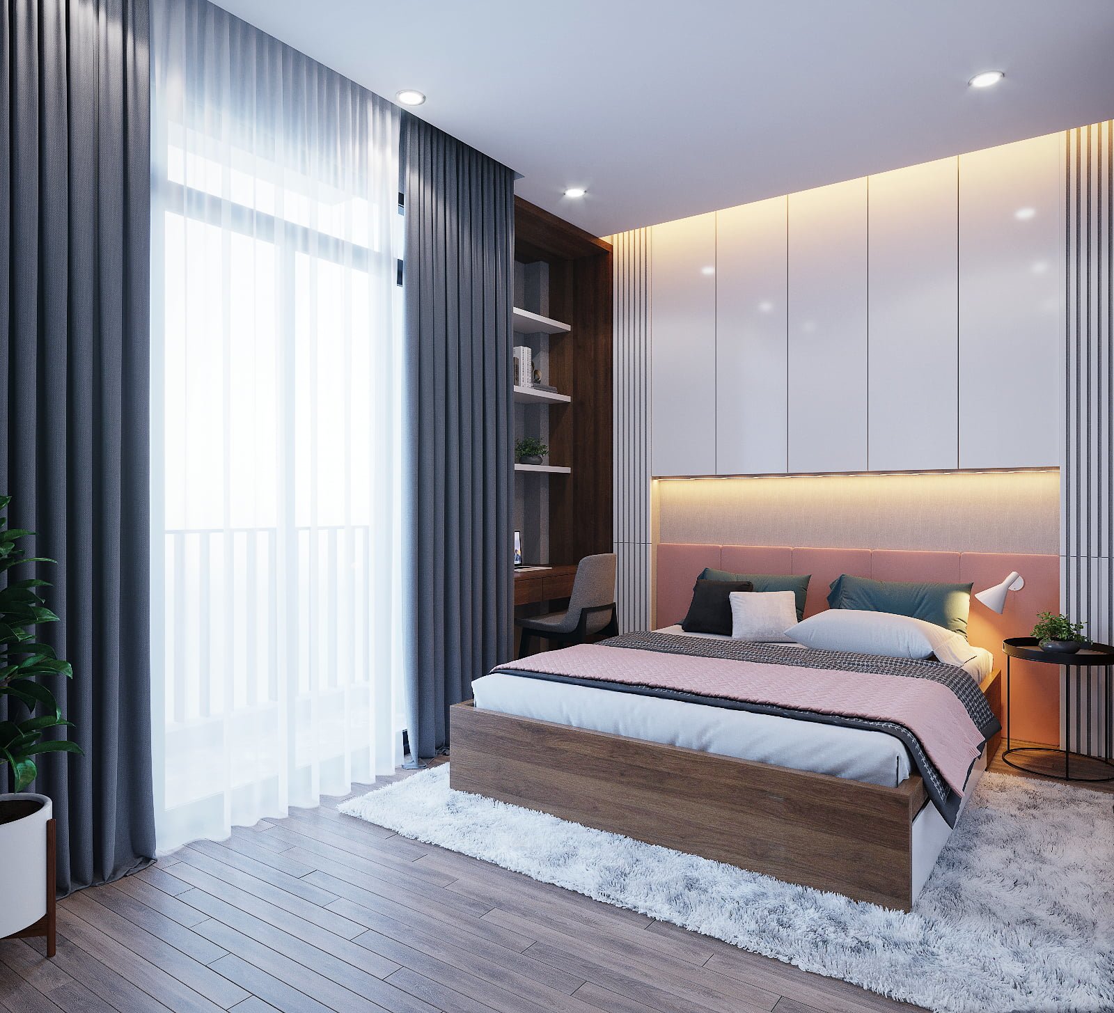 Thiết Kế Phòng Ngủ 9m2