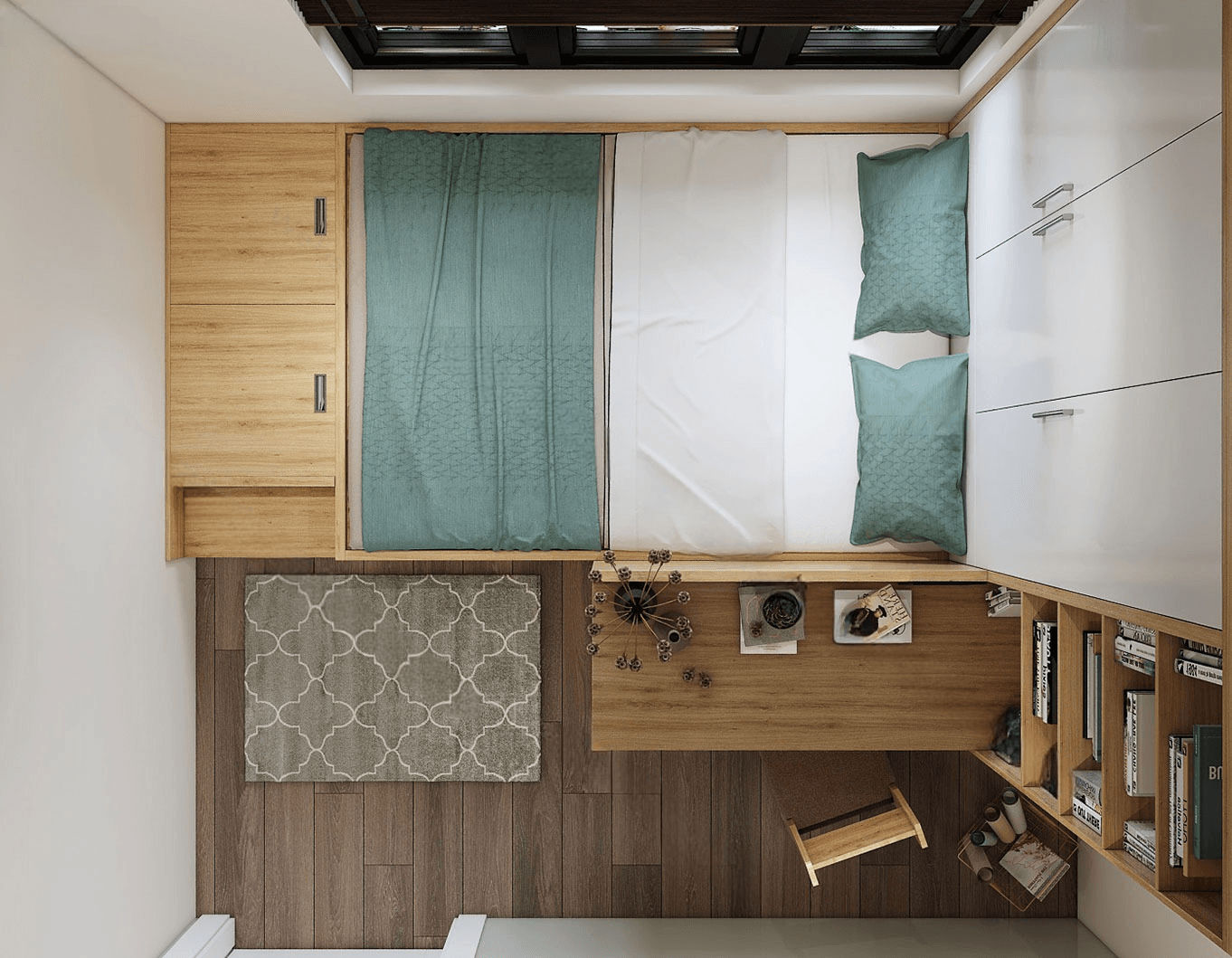Thiết Kế Phòng Ngủ 9m2 
