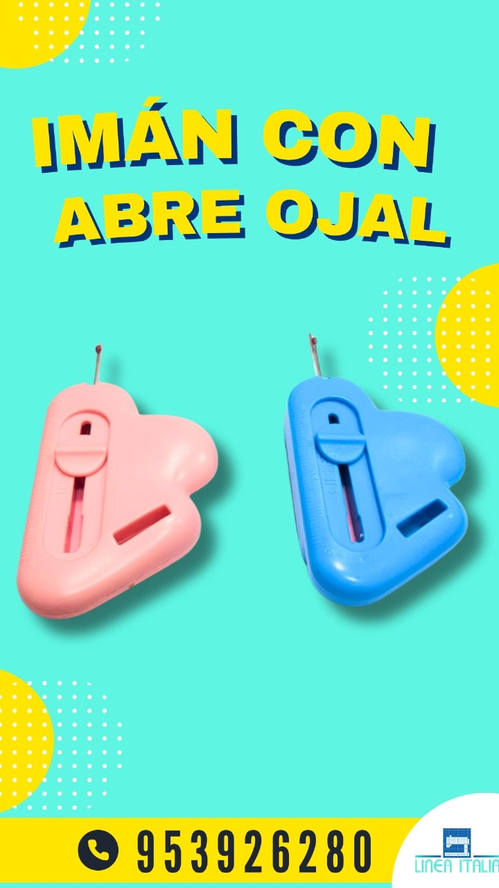 Iman con Abre Ojal
