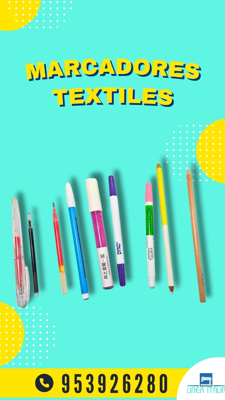 Marcadores Textiles