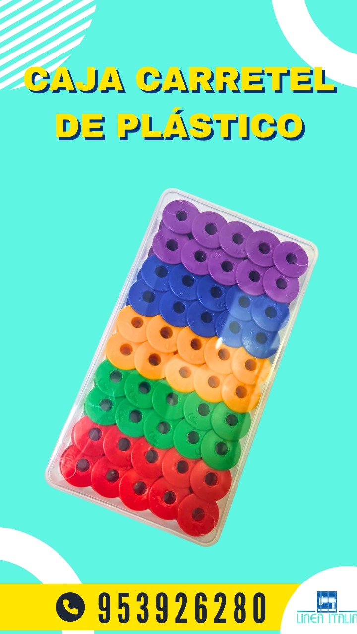 Caja Carretel de Plastico