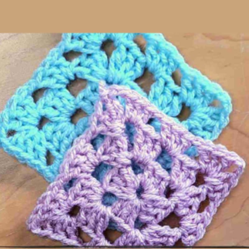 Granny Squares Crochet Pattern