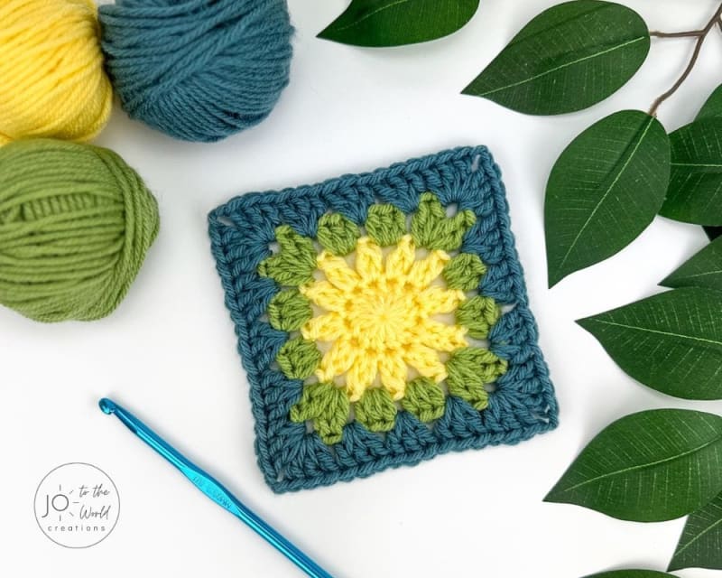 Sunburst Granny Square