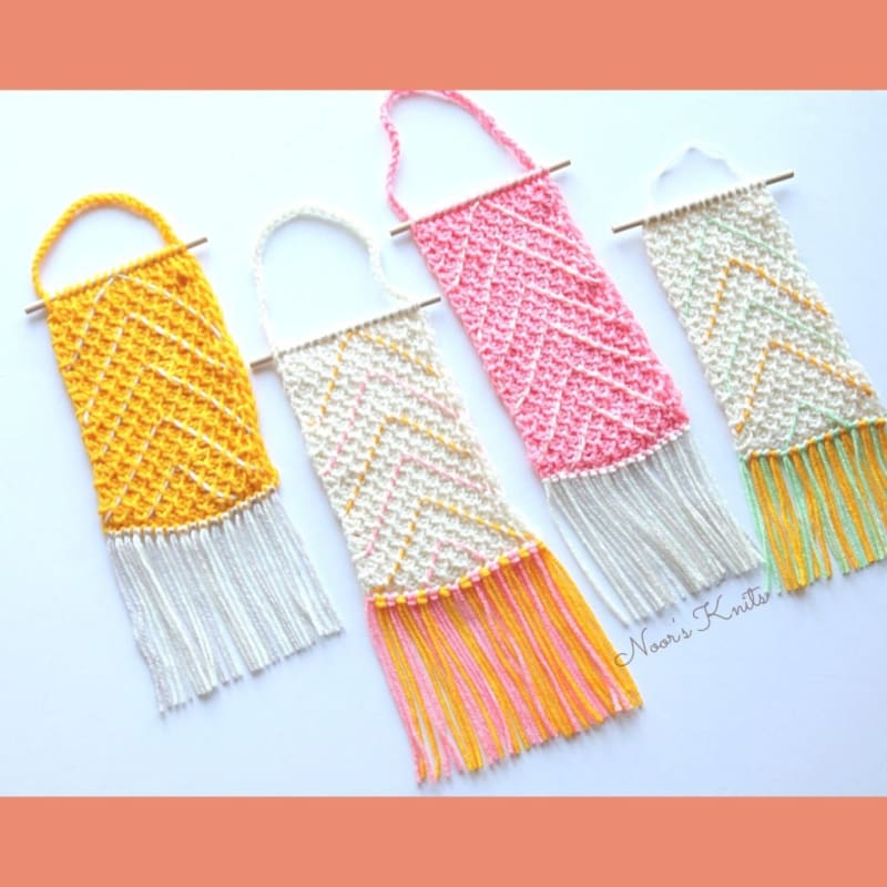 Minimalist Crochet Wall Hanging