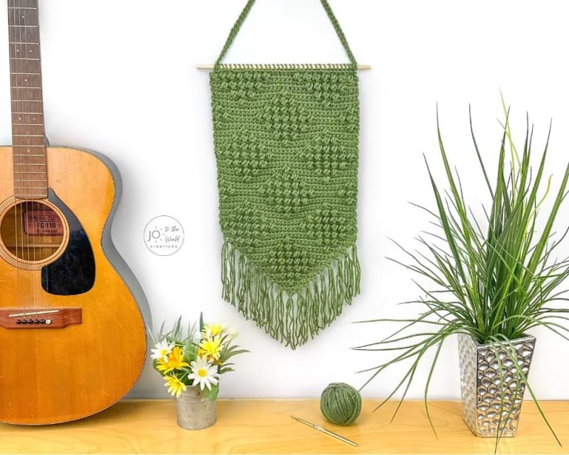 Boho Crochet Wall Hanging
