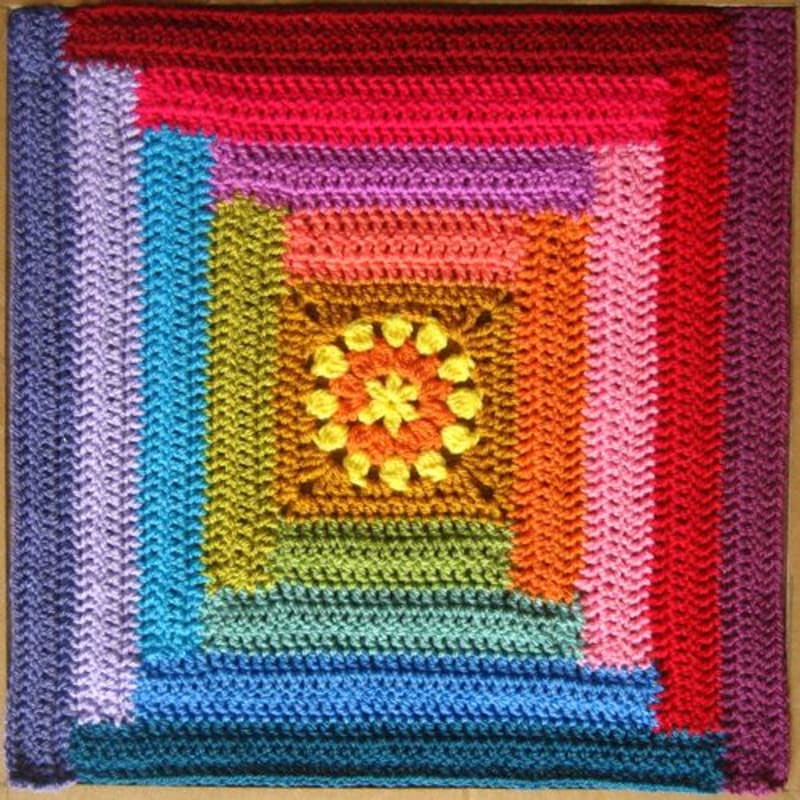 Sunny Granny Square