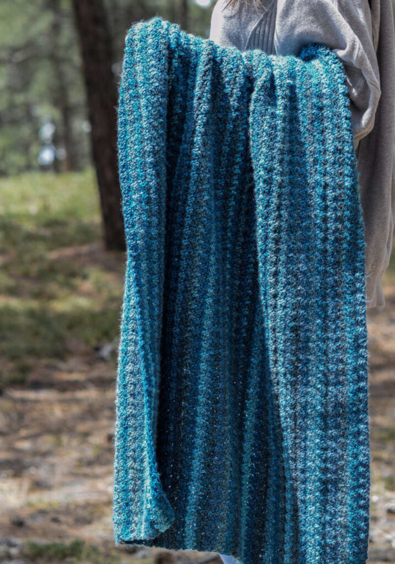 Pikes Peak Blanket Crochet Pattern
