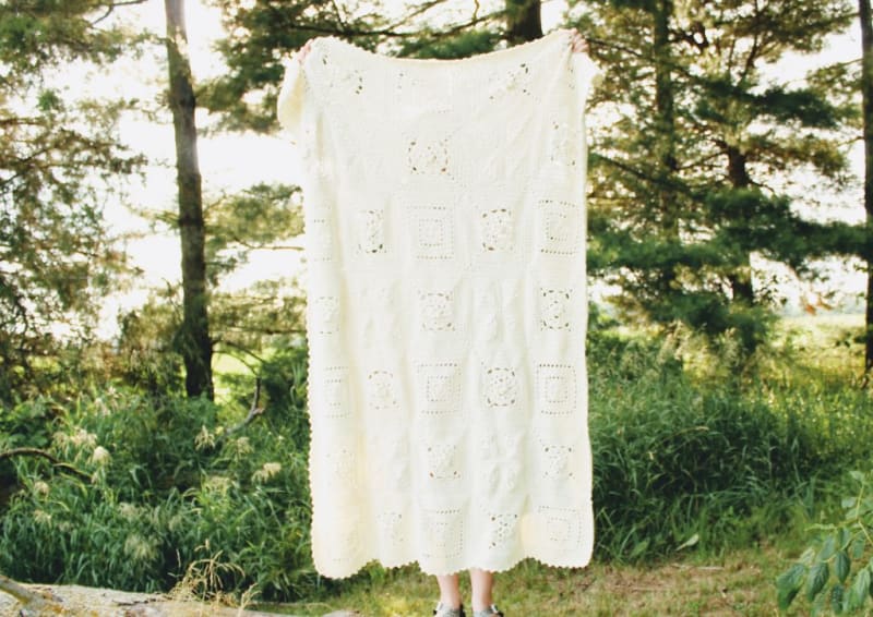 Crochet Granny Square Blanket Free Pattern
