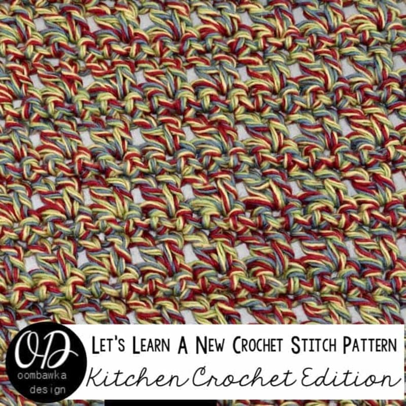 Cottage Twists Dishcloth Pattern and Tutorial