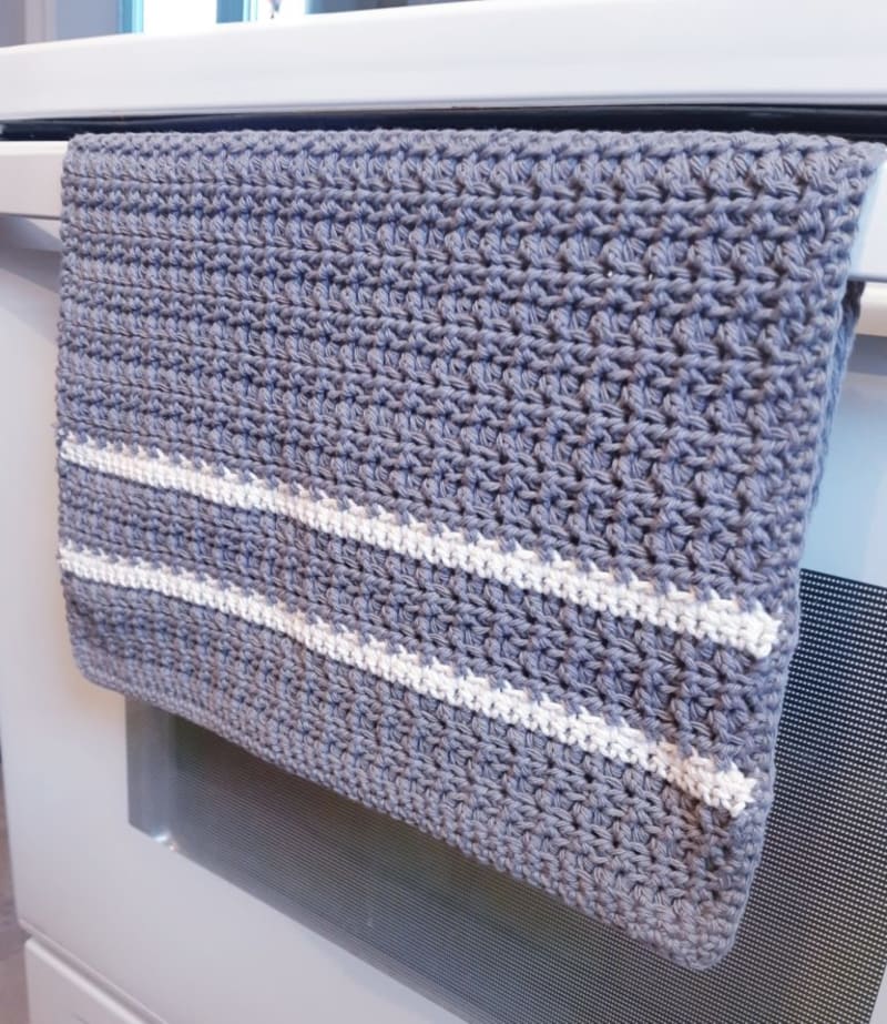 Maison Verte Crochet Dish Towel