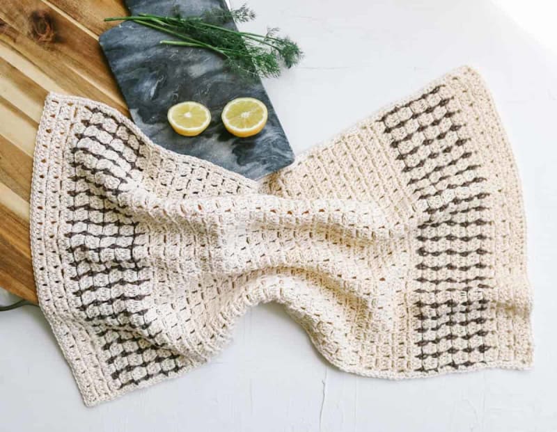 Casita Crochet Hand Towel