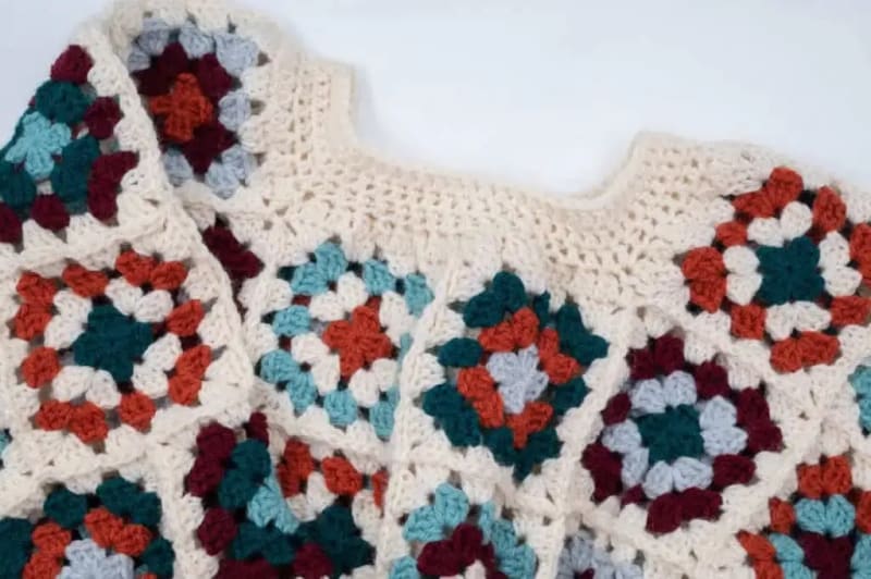 Granny Square Sweater