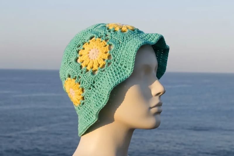 Crochet The Granny Square Bucket Hat