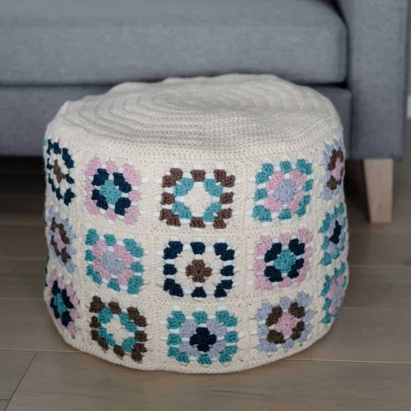 Granny Square Ottoman Pattern