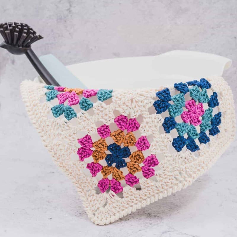 Granny Square Dishcloth Pattern