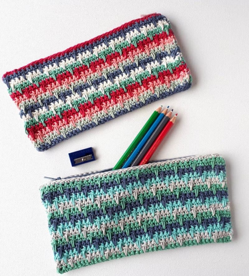 Crochet Pencil Case