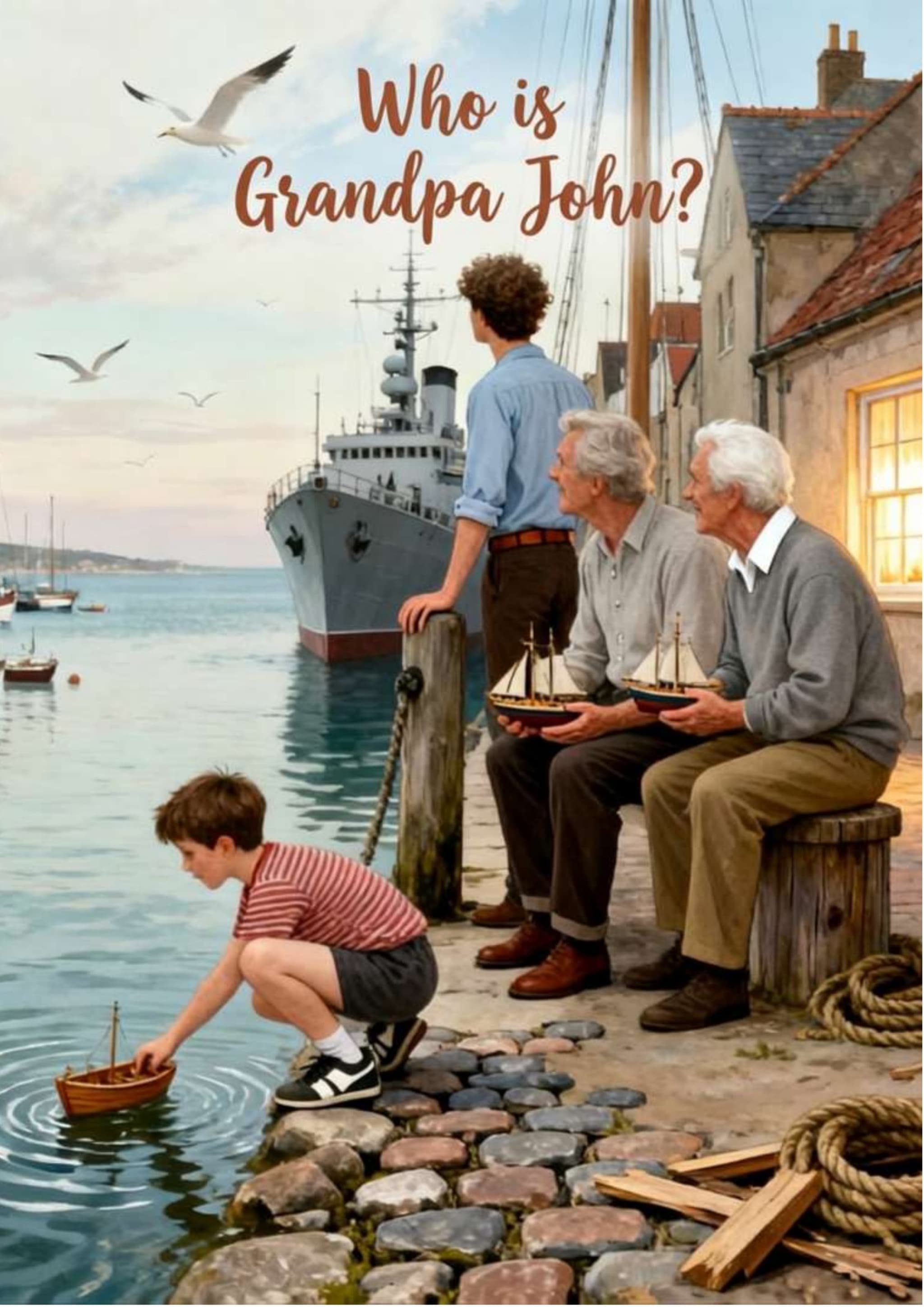 Who is Grandpa? - Sample book cover