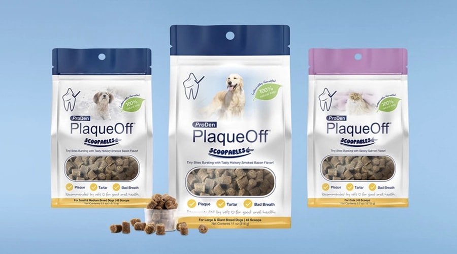 Launching ProDen PlaqueOff® Scoopables