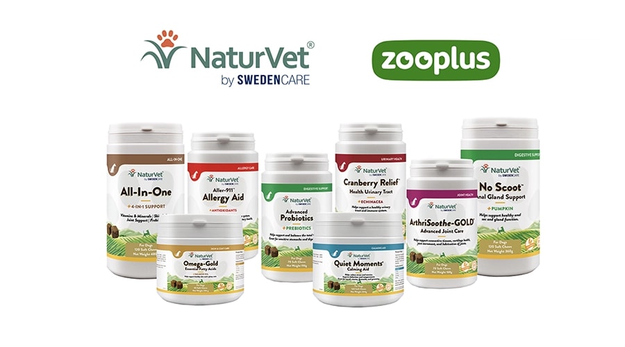 Swedencare and zooplus partner to bring NaturVet line to European market