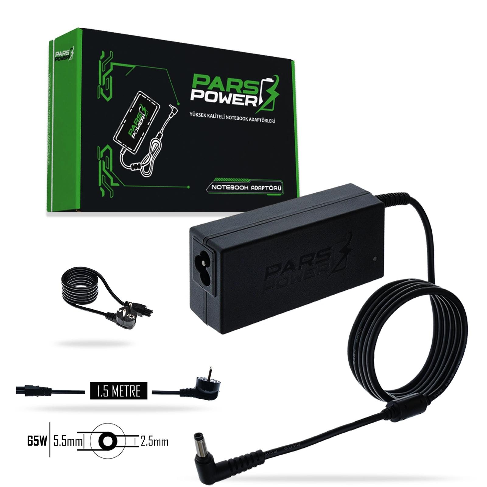 PARS POWER PRS-002 5.5X2.5 NOTEBOOK ADAPTÖR