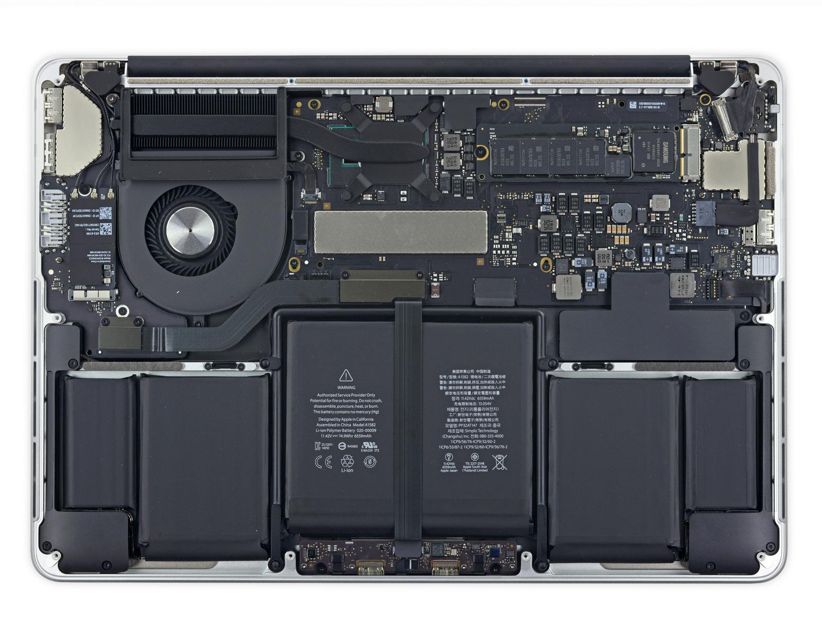 Apple Macbook Pro 13 A1582 A1502 2015 Mf839 Mf840 Batarya Pil