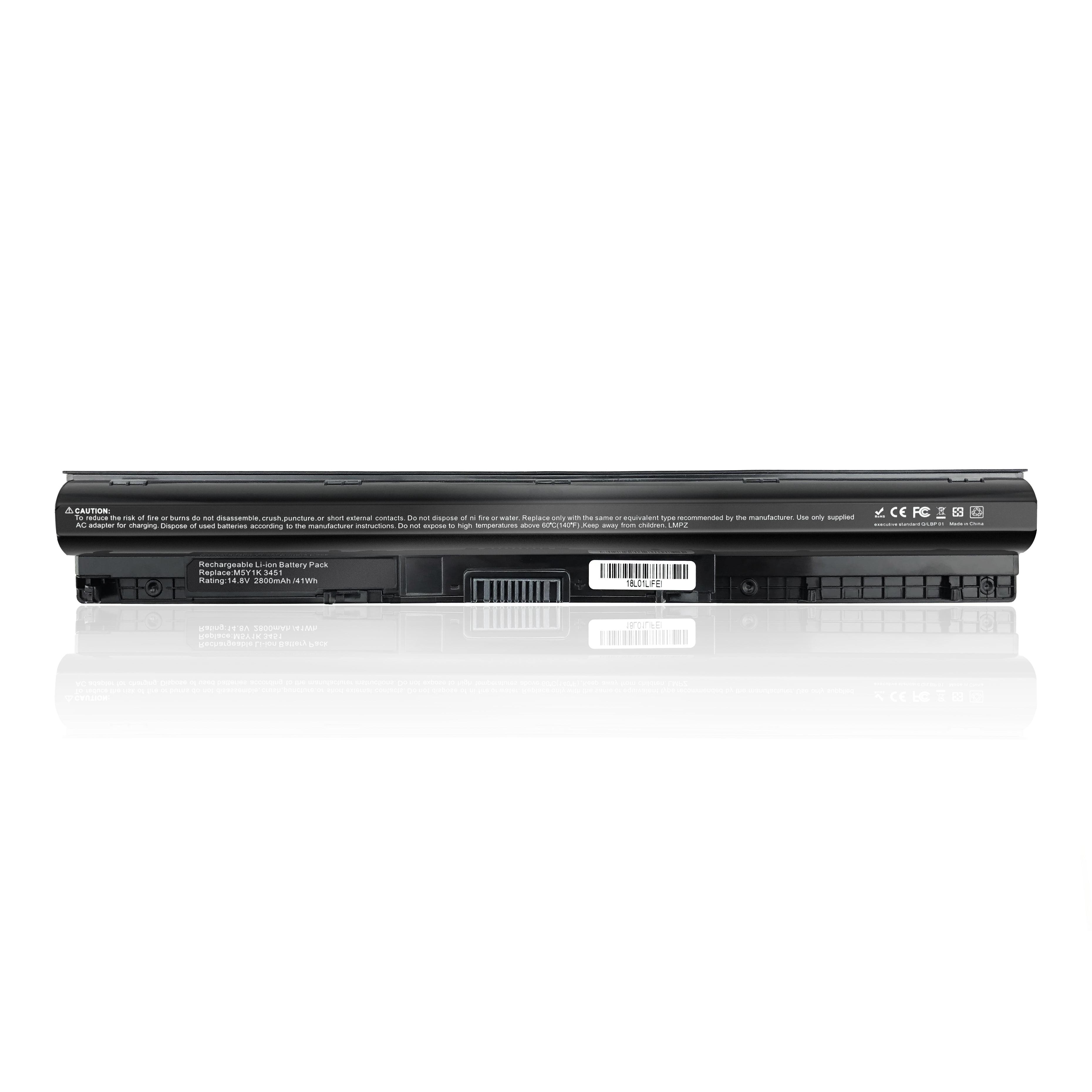 BT-NT001 MDL-144 REPLACE P/N : M5Y1K 14.8V 2600mAHFITS MODELS: N3451-3458-5451 NOTEBOOK PIL