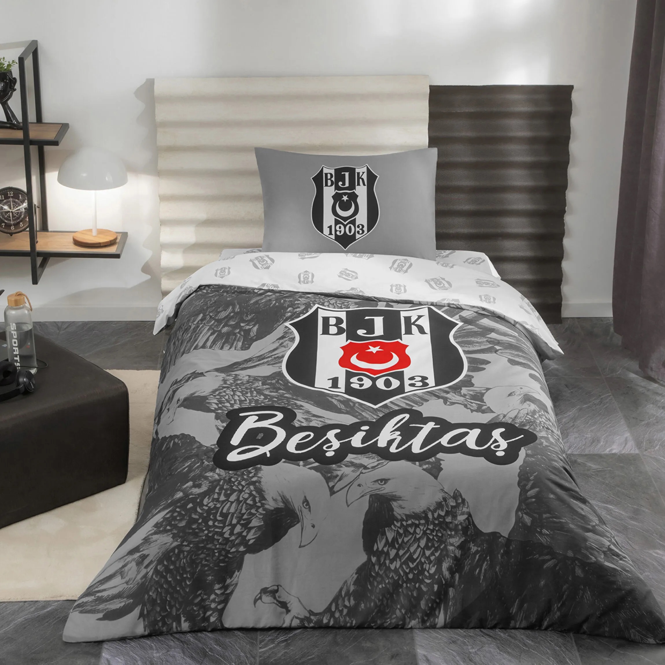 Taş Beşiktaş nevresim takımı