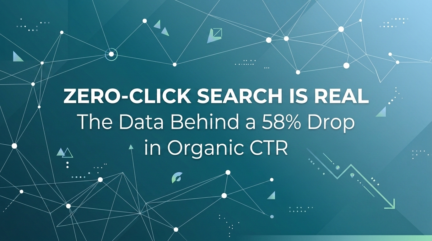 Zero-Click Search Is Real: The Data Behind a 58% Drop in Organic CTR