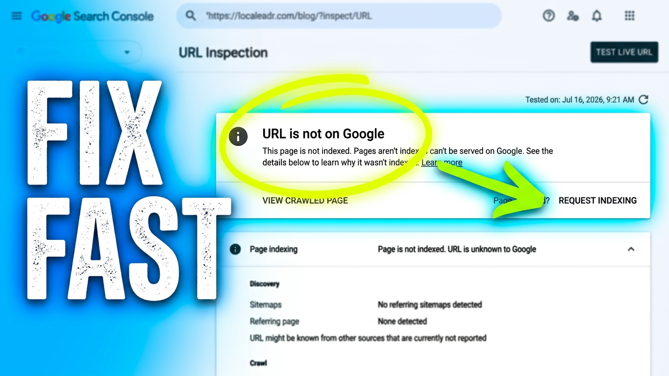 The Fastest Way to Get Your Website Indexed in 2026