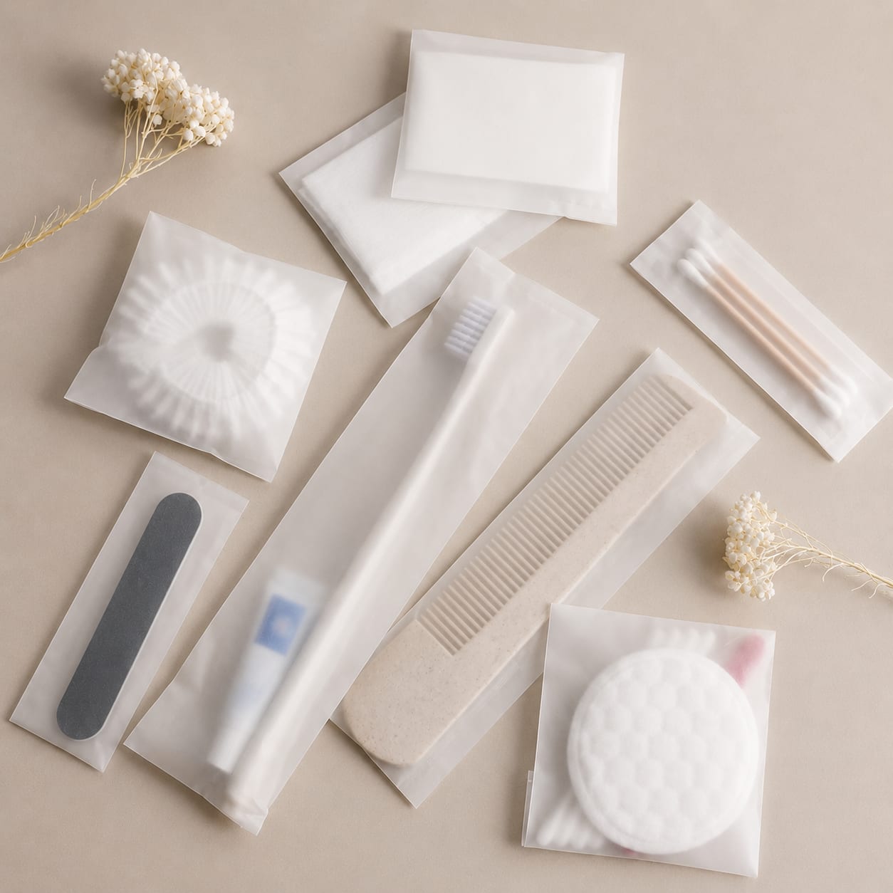 Hotel amenity collection Three-Star Hotel Standard Amenities Set for guest rooms, image 1
